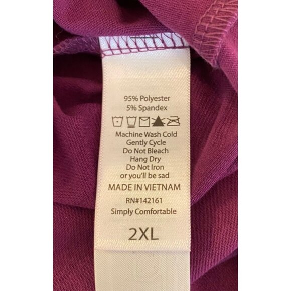 LuLaRoe Hooded Long-Sleeve Top Argyle Pattern & Solid Panels 2XL - Picture 4 of 10